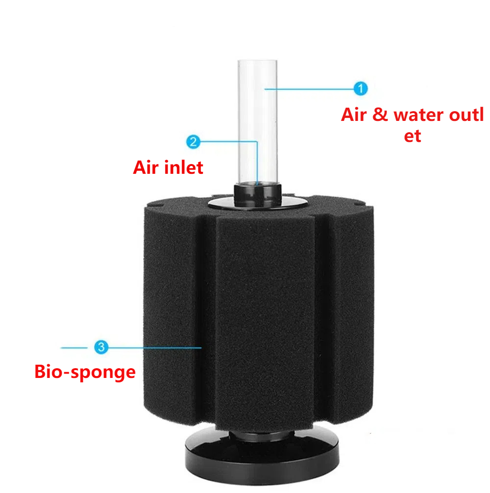Bọt lọc cho bể cá, dùng cho má - đánh giá và giá Reef Tank Filter