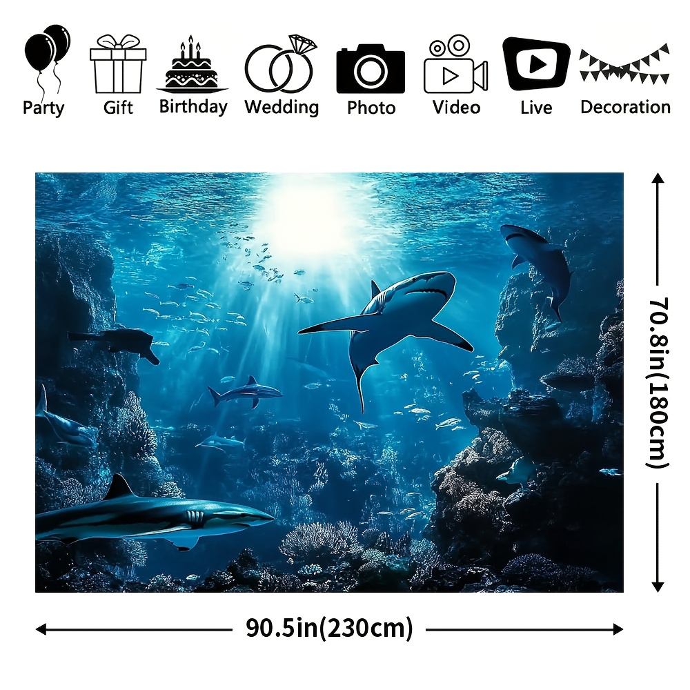 Majestic Deep Sea Shark Wall T - đánh giá và giá Marine Aquarium