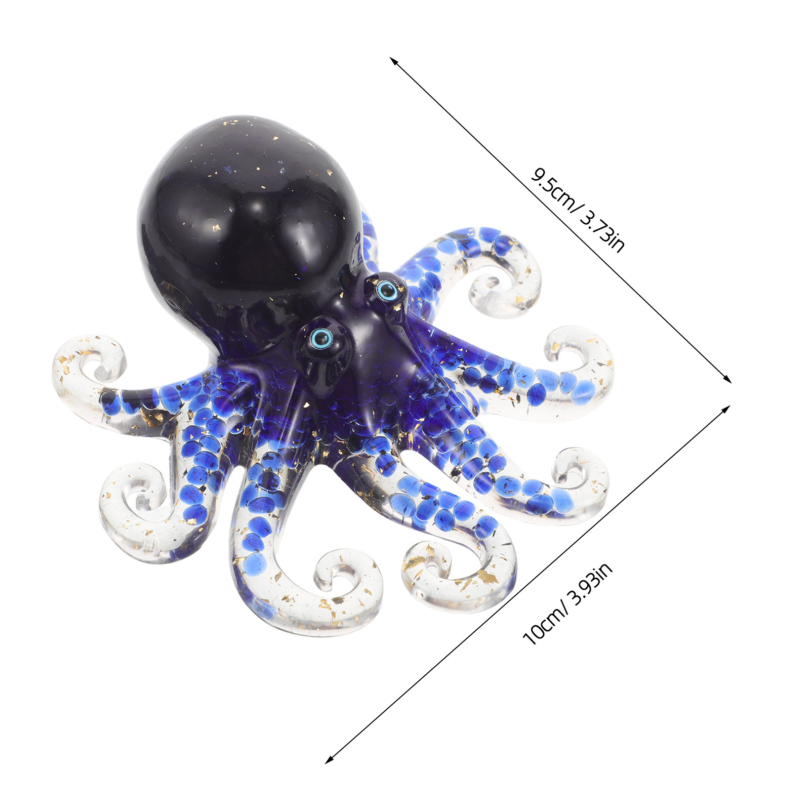 Crystal Octopus Desktop Decor  - đánh giá và giá Marine Aquarium Epoxy