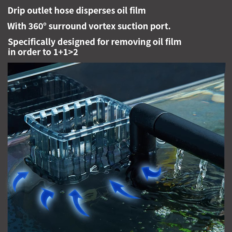 3W Aquarium Surface Oil Skimme - đánh giá và giá Reef Tank Filter