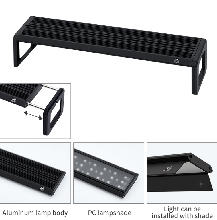 Đèn LED RGB UV cho bể cá dòng  - đánh giá và giá Aquarium Marine Lights