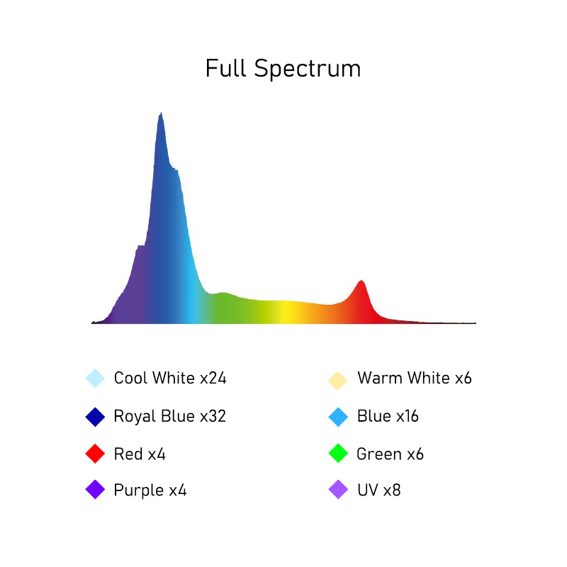 A8SE II Max And Blue 240W Full - đánh giá và giá Aquarium Marine Lights