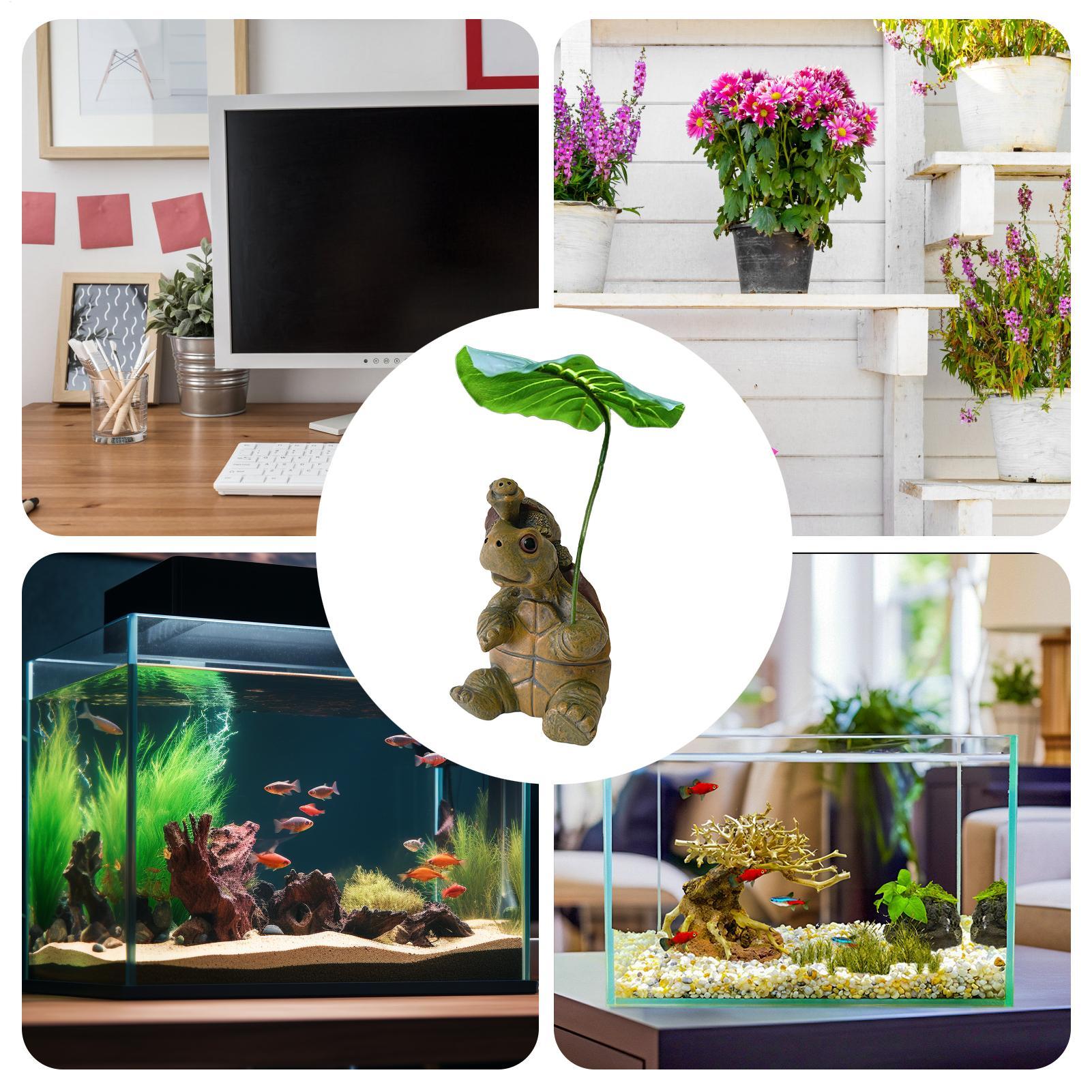 Turtle Figurine Fish Tank Deco - đánh giá và giá Marine Fish Tank