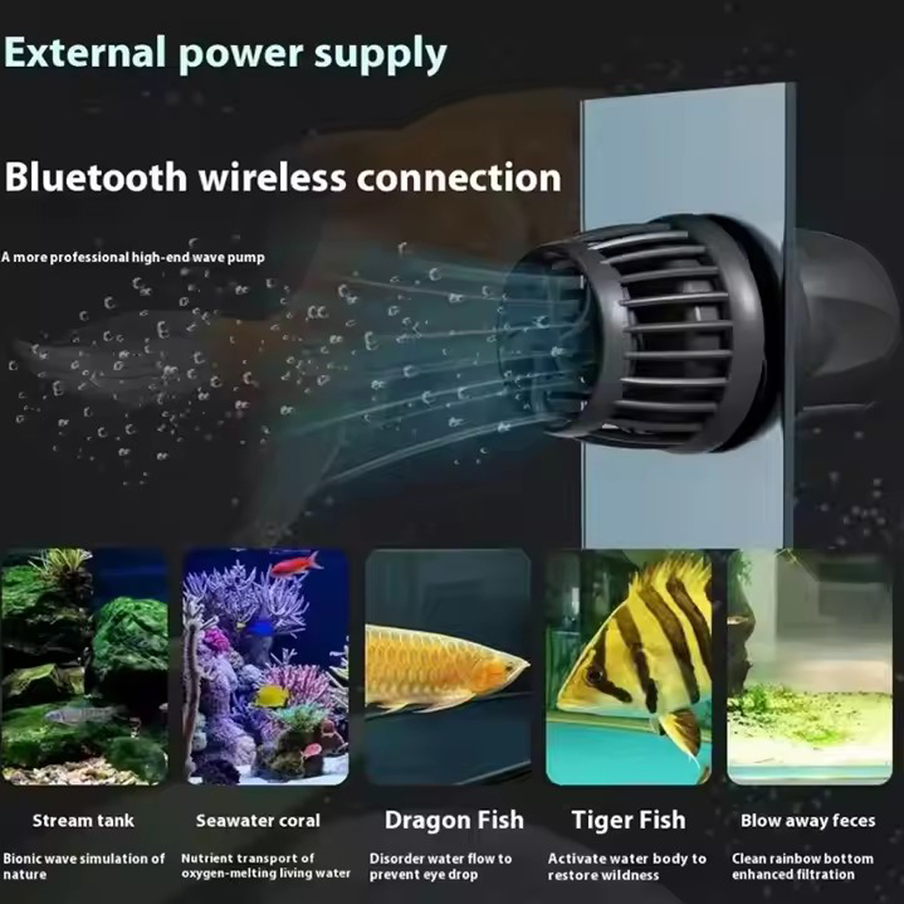 Jebao jecod wave maker New DMP - đánh giá và giá Saltwater Tank